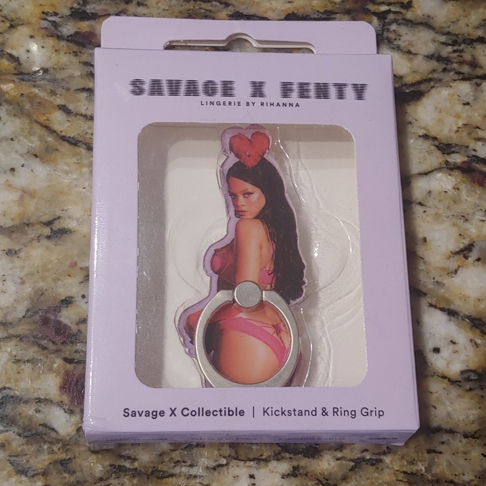 Savage x Fenty collectible kickstand & ring grip
